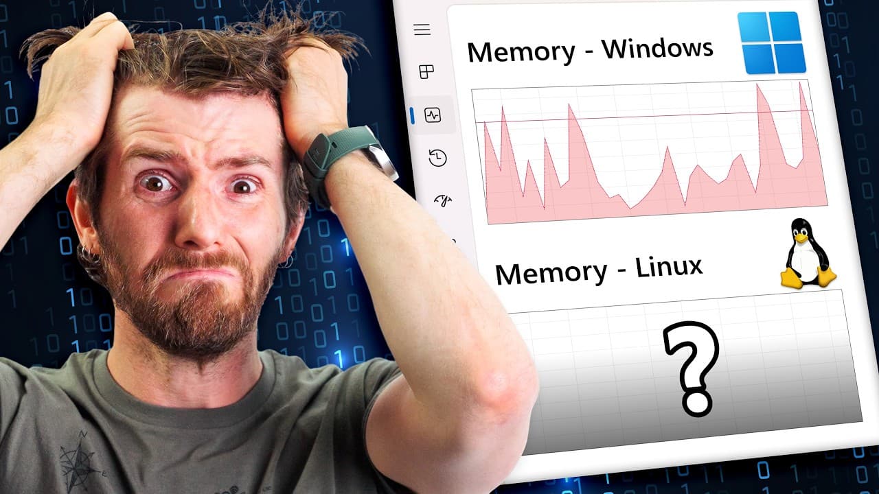DOES LInus Use Less Ram compared to windows